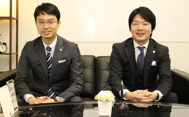 青木弁護士と荒木弁護士