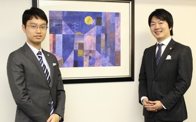 青木弁護士と荒木弁護士