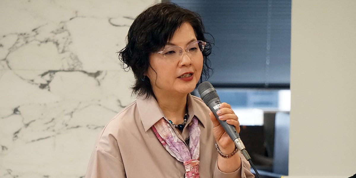 鴨志田祐美弁護士(2018年4月、編集部撮影、弁護士会館)