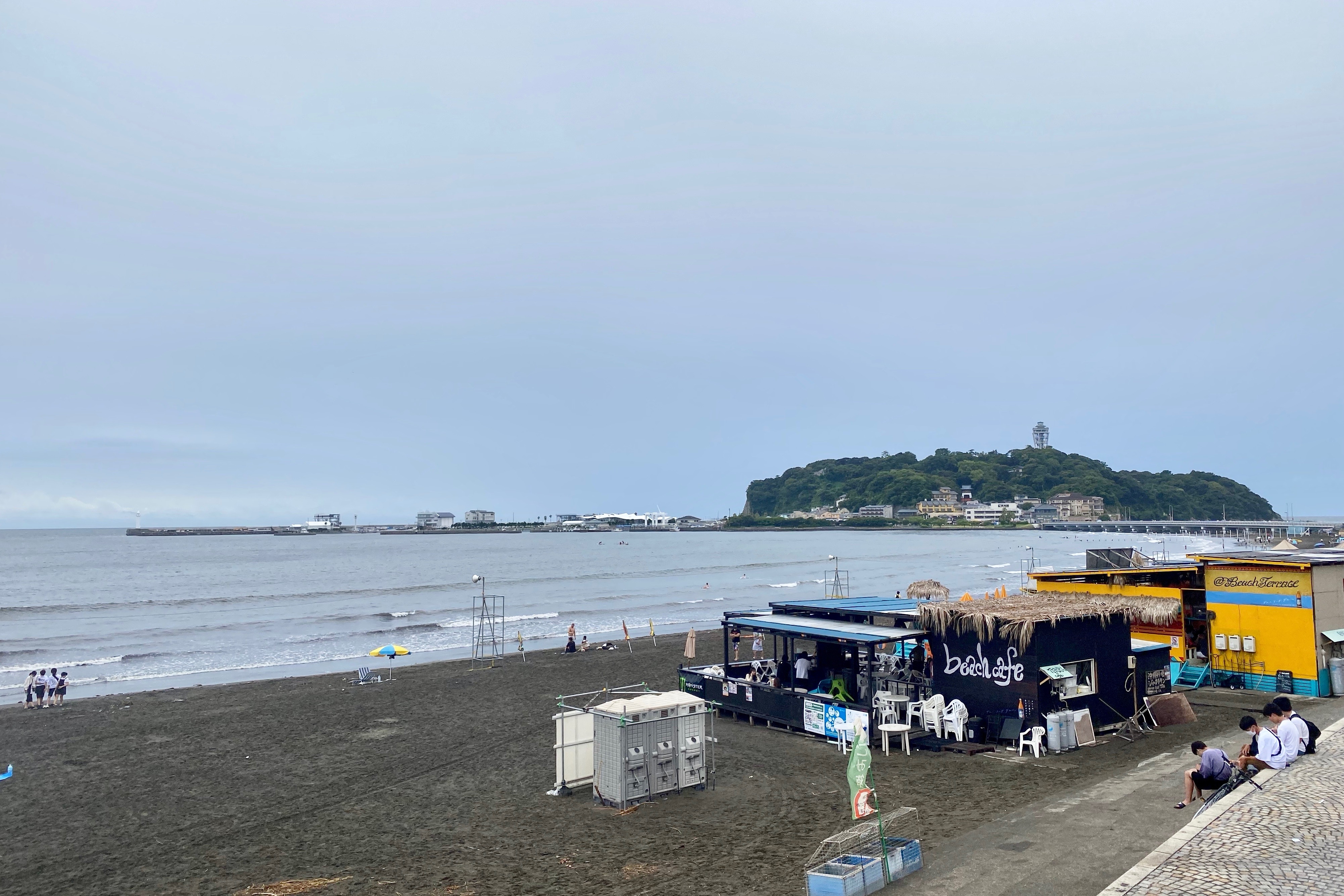 お昼ころはもう少し人がいたという