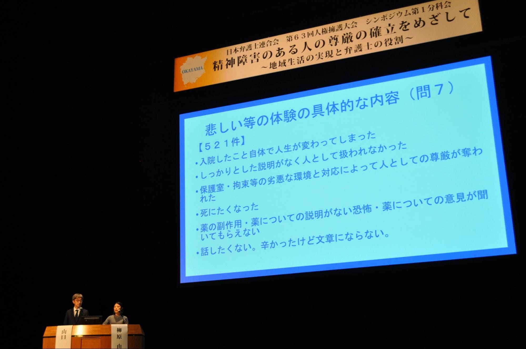 シンポジウムの様子