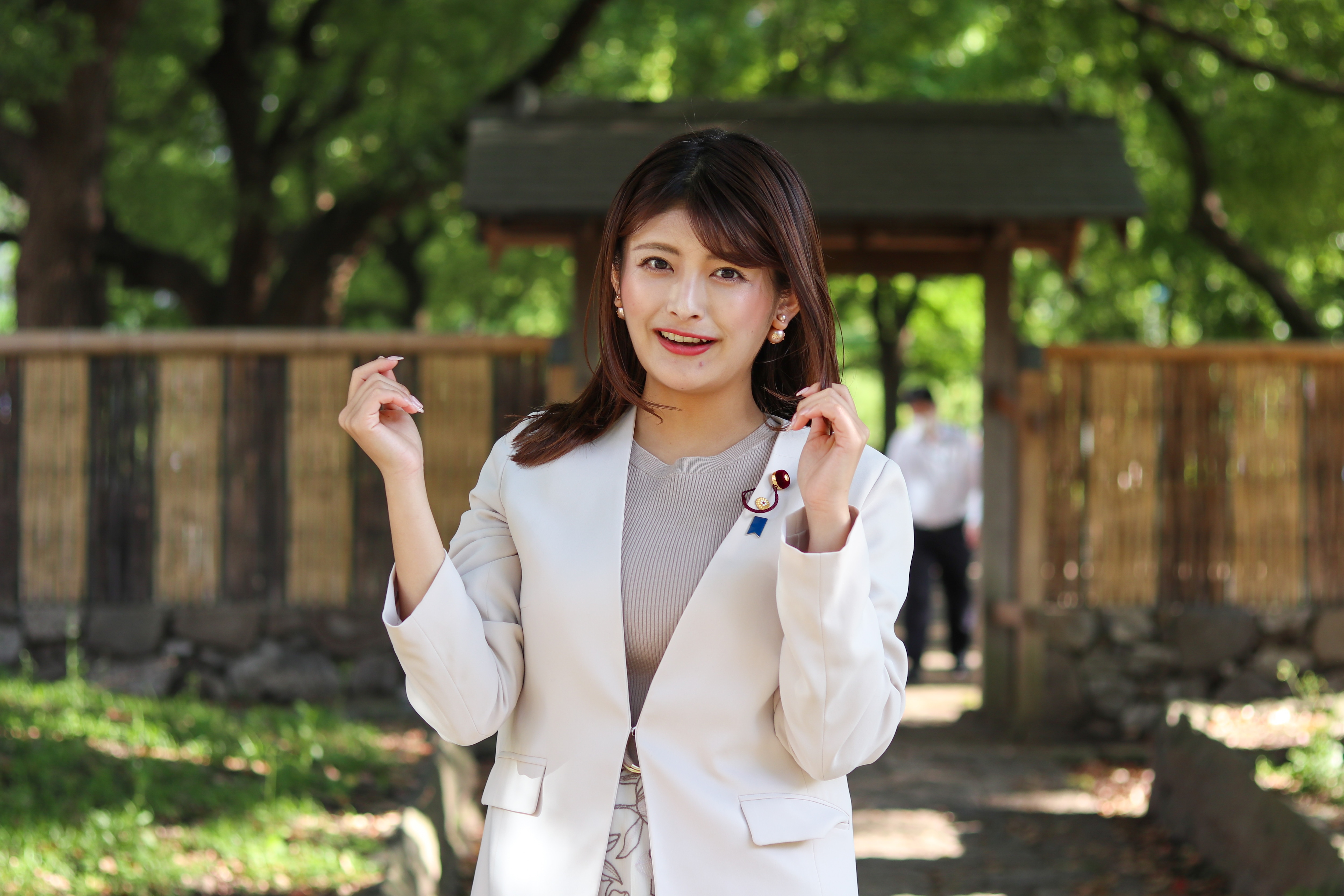 港区議に当選した新藤加菜さん（2023年4月27日、弁護士ドットコムニュース）