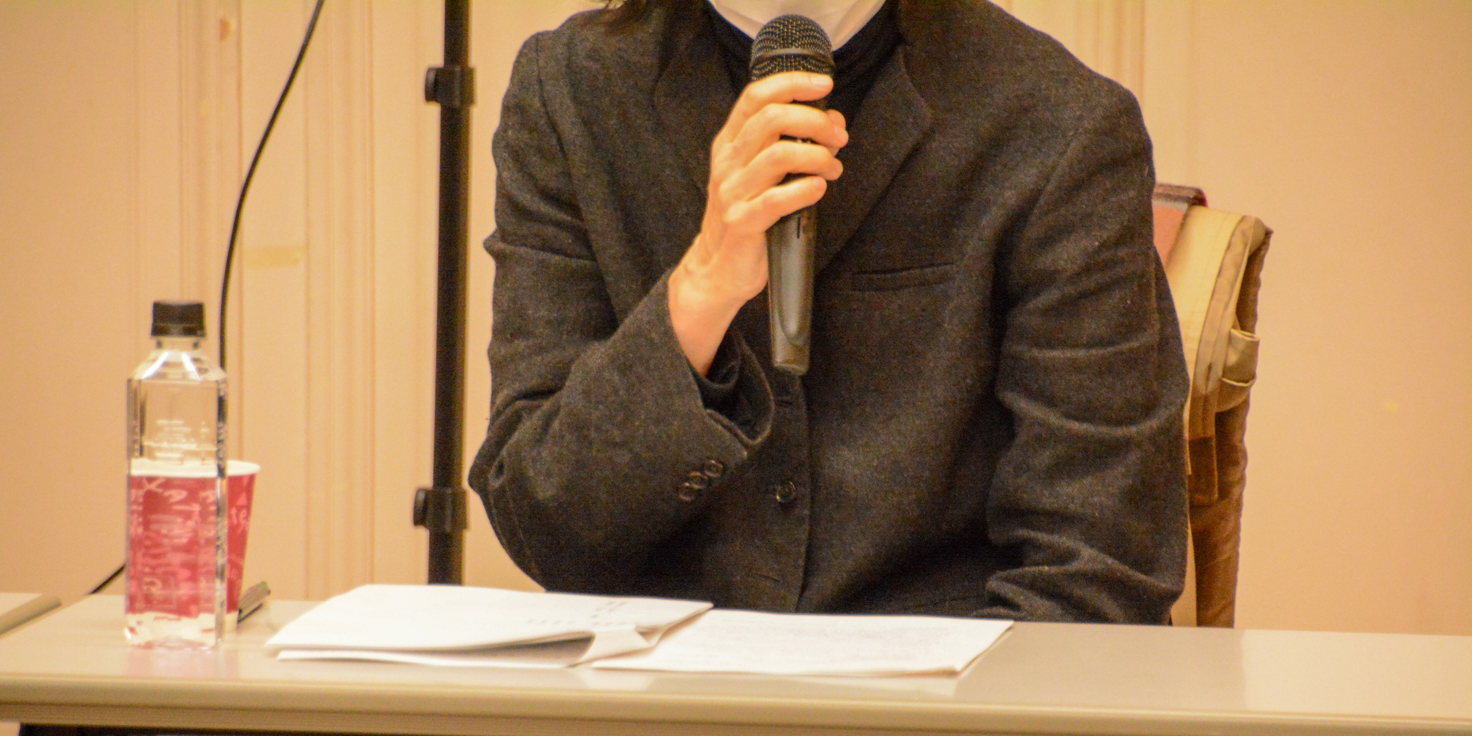 中野さん（2024年3月26日、筆者撮影）